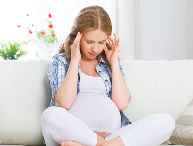 Что делать если болит голова и расстройство желудка у беременной