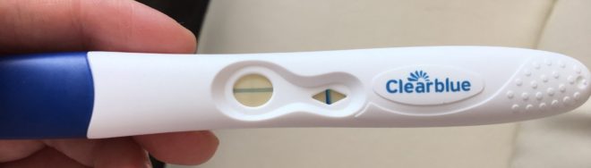 Как выглядит cтруйный clearblue